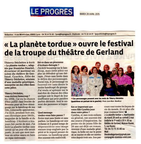 Article du 28 avril 15 le progres