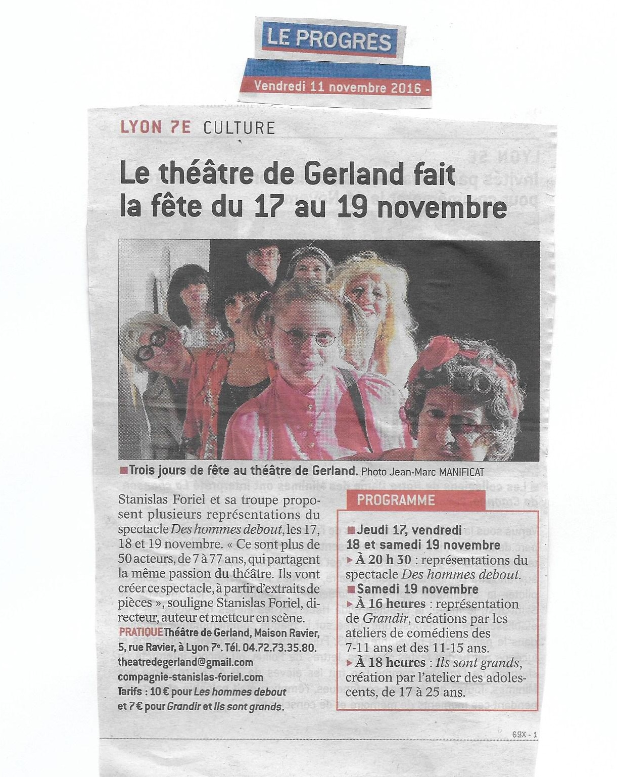 Le progres 11 11 17