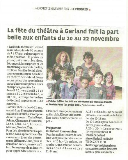 Le progres 12 novembre 2014 001