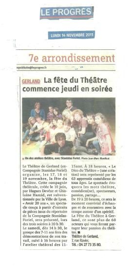 Le progres 14 11 2011 2