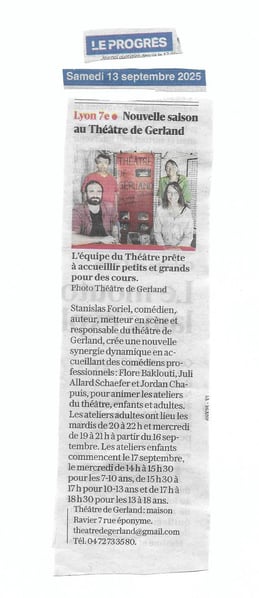 Le progres sep 25
